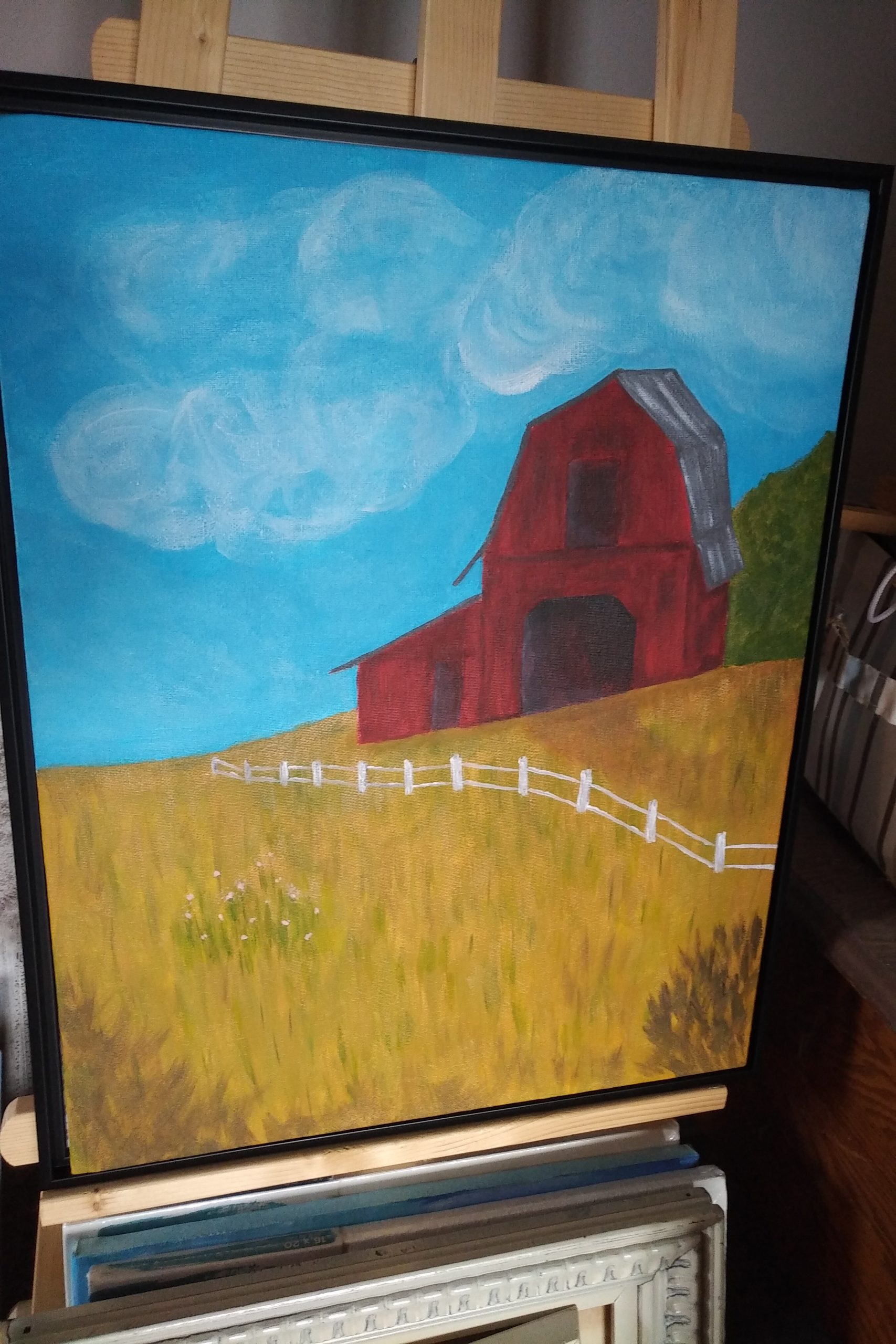 Rustic Red Barn – SOLD