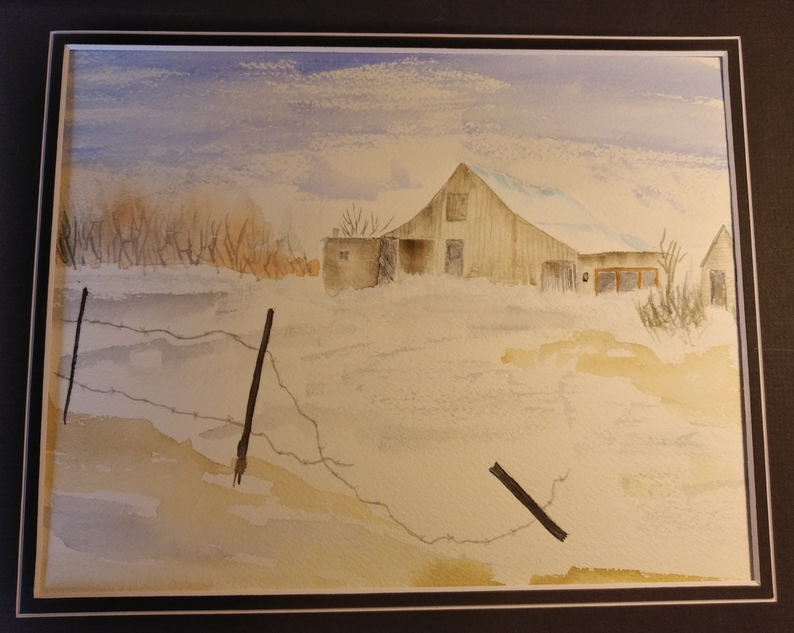 Old Barn in Winter – $49