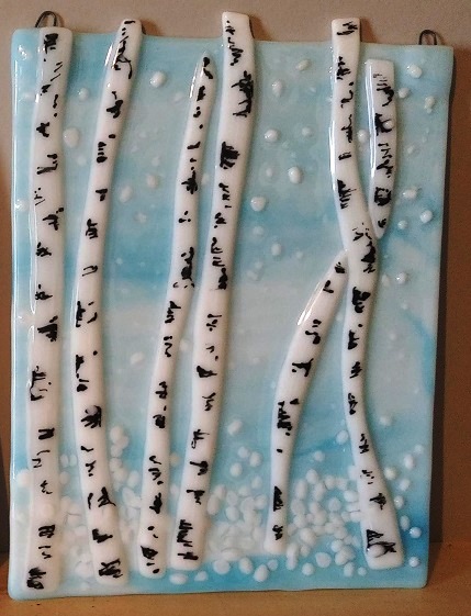 Blue Birch Winter Panel – Email to Order One