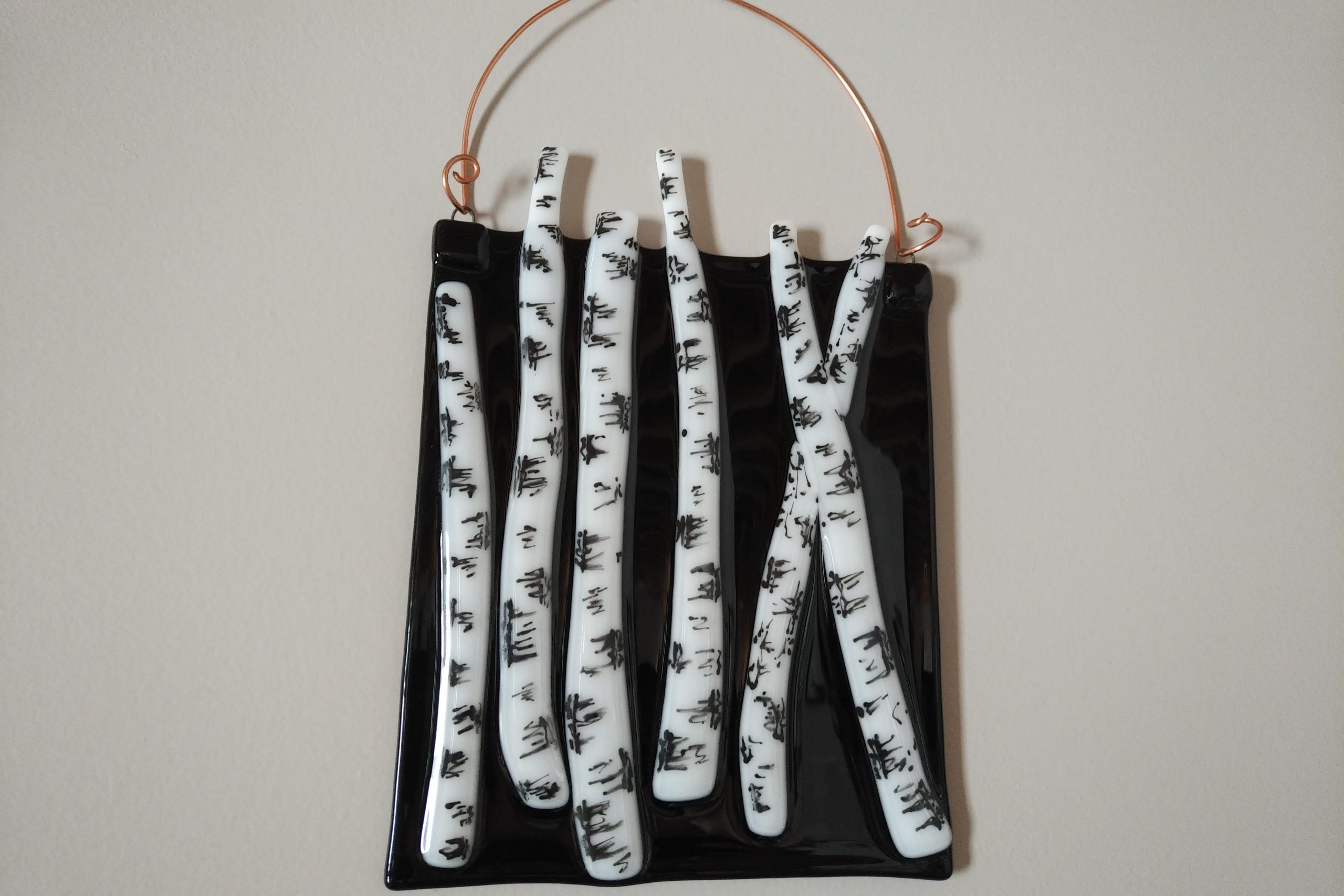 Birch Trees on Black – $59