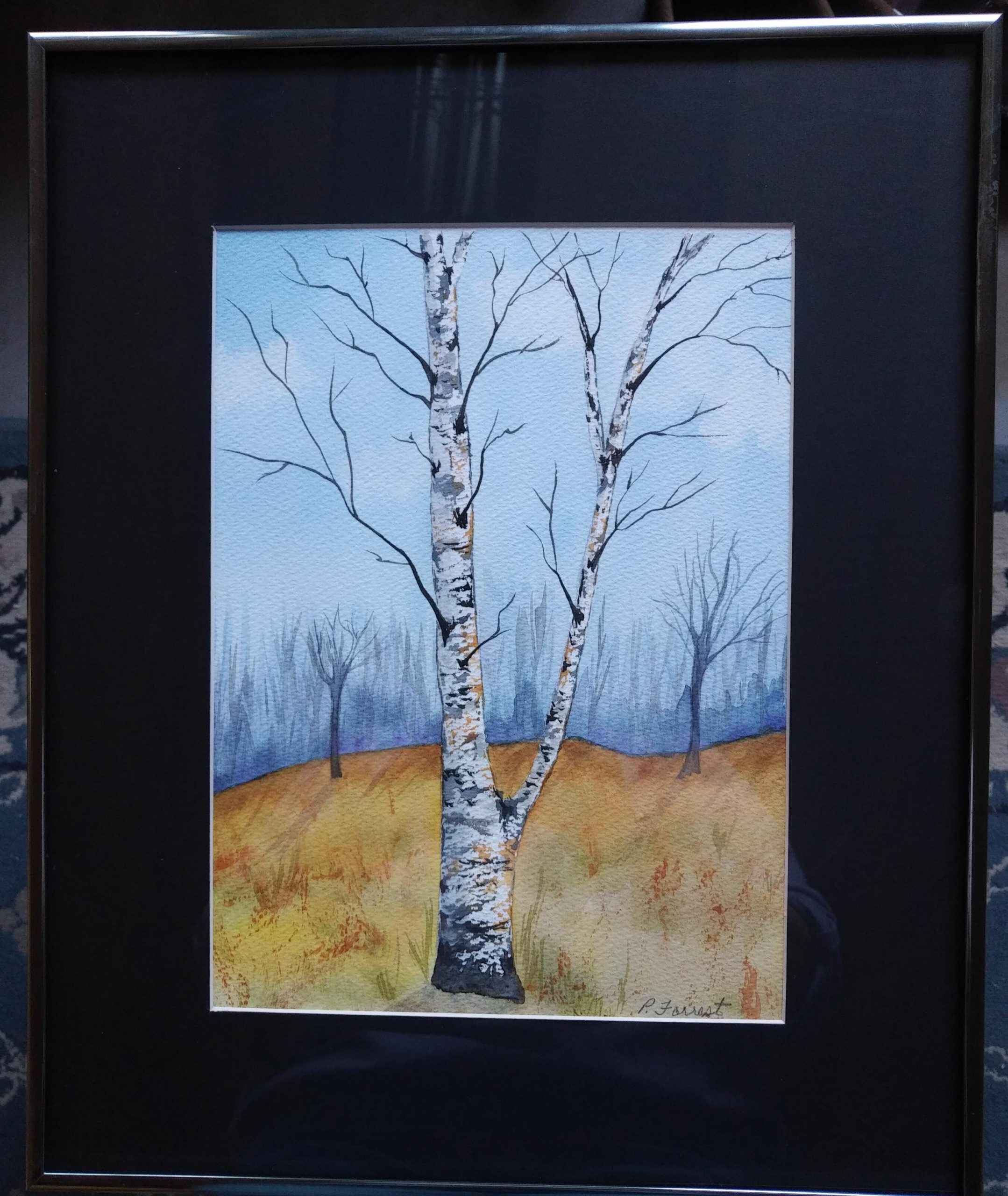 Spring Time Birch Tree – SOLD