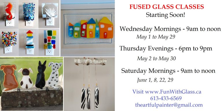 Fused Glass Classes – Book now!