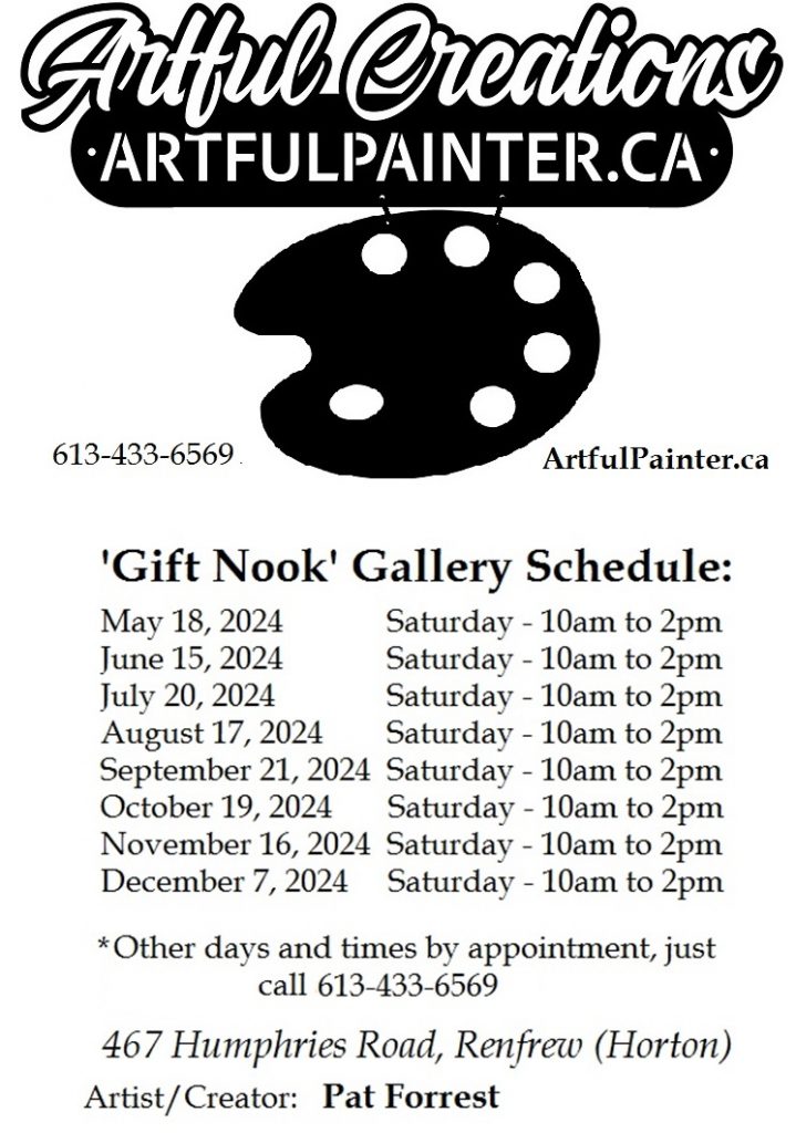 'Open Gallery' Saturdays - Artful Creations