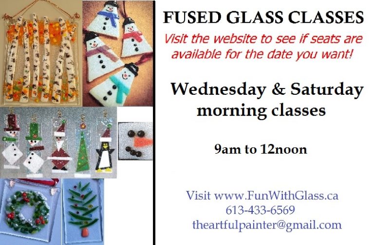 Fall Fused Glass Classes